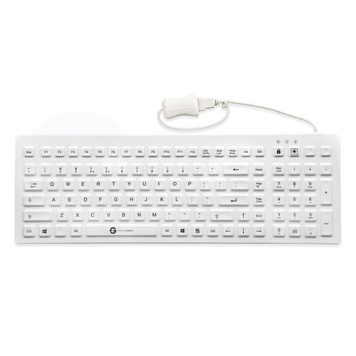 Medizinische Tastatur / mit Ziffernblock - PRIME PRO KSI-U10200 - GETT Asia Ltd. - Silikon / wasserdicht / hermetisch