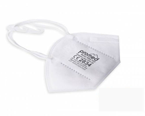 Schutzmaske / EN 149 - MNS-100 - Promed - FFP2 / ohne Filter / Halbgesicht