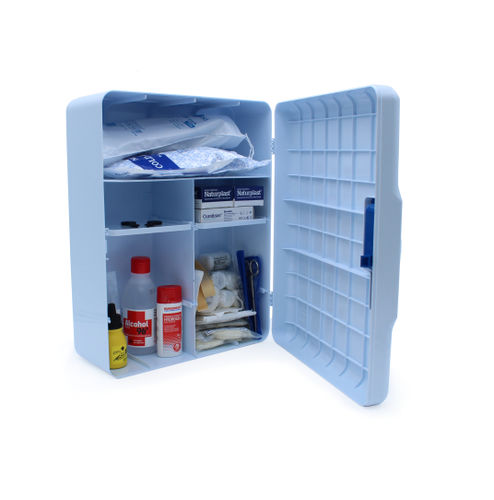 Schrank mit Schlüssel - 130516 - BIMEDICA - Erste-Hilfe / für Krankenhaus / mit Regal