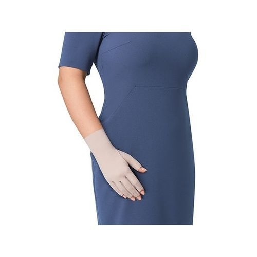 Kompressionshandschuh zur Behandlung von Lymphödemen - Bella LITE - Jobst Global - unisex / schwarz / beigefarben