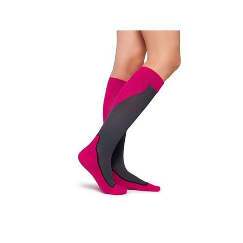 Kompressionssocken zur Prävention venöser Thromboembolien - Jobst Global - unisex / schwarz / grau
