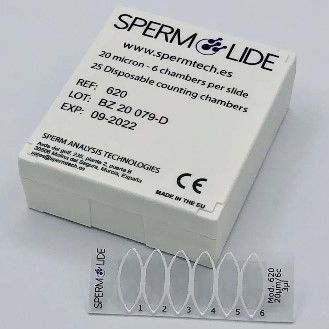 Objektträger für Mikroskop - spermlide series - SPERMTECH Sperm Analysis Technologies S.L.