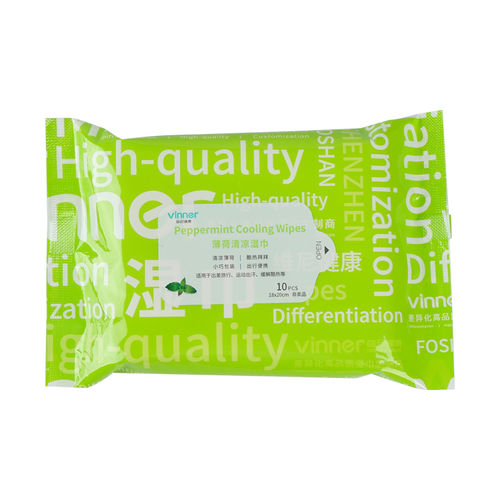 Feuchte Reinigungstücher / für Körperhygiene - Vinner Care - 10er-Packung
