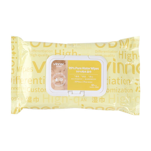 Feuchte Reinigungstücher / für Babyhygiene - Vinner Care - 60er-Packung