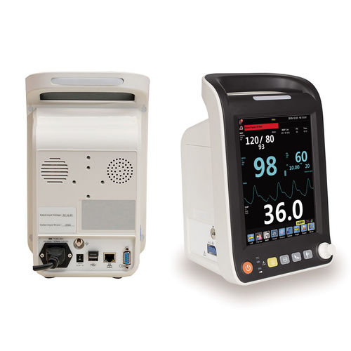 Tragbarer Patientenmonitor - V8 Aquarius - Somo International - EKG / RESP / SpO2