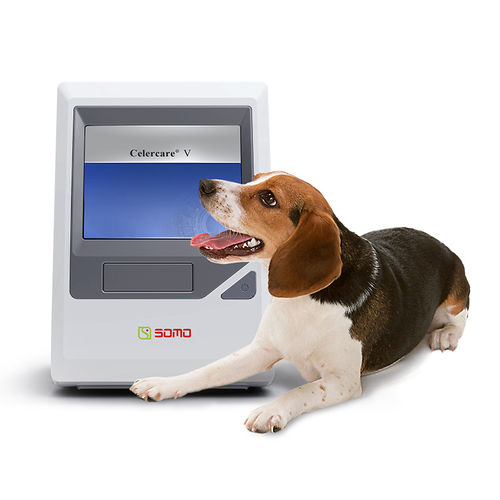 Automatisiertes biochemisches Analysegerät - V1-VET - Somo International - für Veterinärmedizin / Tisch / Serum