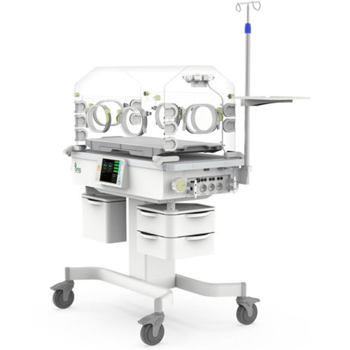 Neugeboreneninkubator auf Rollen - EcoLa3000 - CHANGSHA BAMC MEDICAL DEVICES CO., LTD - Trendelenburg / Anti-Trendelenburg / mit Monitor
