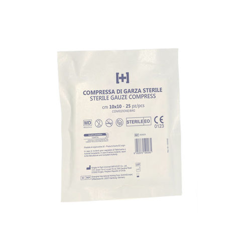 Baumwolle-Mullkompresse - 4000 series - Pharmapiù srl - steril / absorbierend