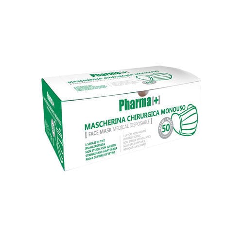 Schutzmaske / EN 149 - 500125 - Pharmapiù srl - Polypropylen / 50er-Packung / blau