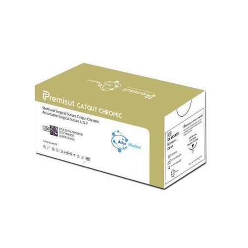Resorbierbarer Nähfaden - Premisut Catgut Chromic - Atlas Medical - ophthalmische Chirurgie / Plastische Chirurgie / Weichteilchirurgie