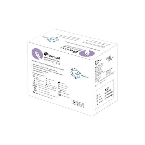 Latexhandschuh - AMSGPF series - Atlas Medical - chirurgisch / puderfrei / steril
