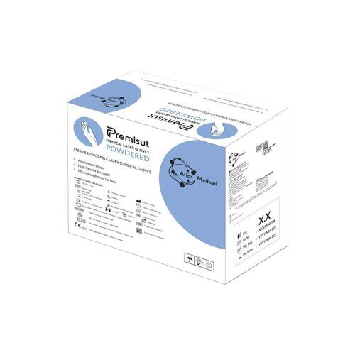 Latexhandschuh - AMSGP series - Atlas Medical - chirurgisch / gepudert / steril