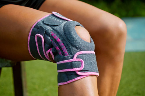 Knie-Stützverband - Horizonte Sport Products - mit Knieöffnung