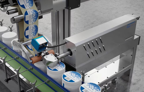 Etikettiersystem für die Pharmaindustrie - ES - REA Elektronik GmbH - automatisch