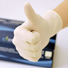 Latexhandschuh - AM-S606-1 - AM Medical Equipment - medizinisch / beidhändig / L
