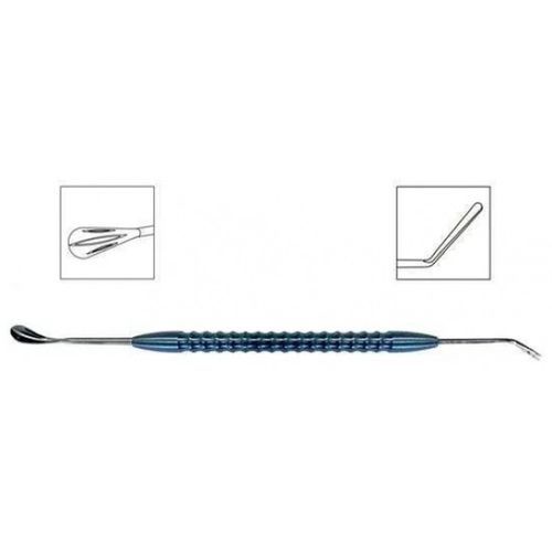 Ophtalmologischer Spatel - D30-4256 - DAUD JEE MFG. CO - Schaufel / autoklavierbar / Edelstahl