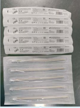 Tupfer für Probennahme - CoVaCa - vaginal / Baumwolle / 100er-Packung