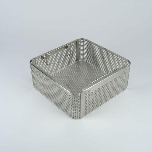 Sterilisationskorb für Instrumente - SS490 series - STERICONT STERILIZASYON VE TIBBI ALETLER TIC. AS - perforiert / vergittert / autoklavierbar