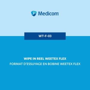 Desinfektionstücher für Böden und andere Oberflächen - Weetex Flex - Medicom SAS