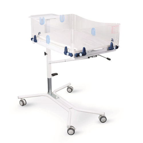 Wiege für Krankenhäuser / für Neugeborene - 1020 - MEDIPREMA SAS - für Säuglinge / höhenverstellbar / auf Rollen