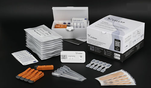 D-Dimer-Schnelltest - 4260743470591 - VELLAP Diagnostics GmbH - für Thrombose / für Lungenembolie / Koagulation