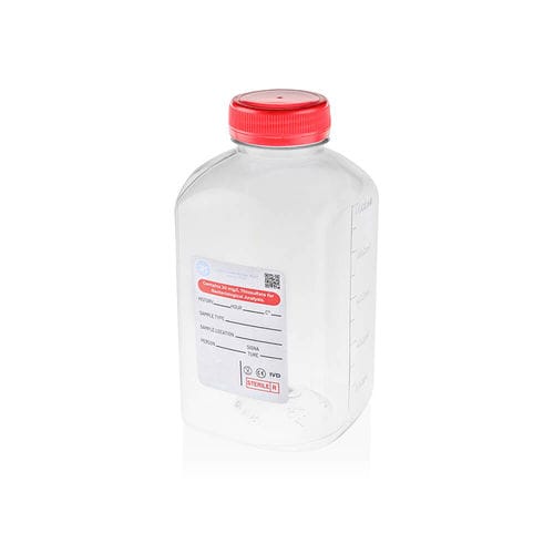 Laborflasche - 3K LABORATUVAR MEDİKAL PLASTİK LTD.ŞTİ. - Wasserdosier / PET / Mess