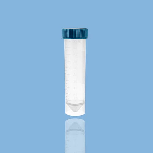 Reagenzglas zum Schleudern - 3K LABORATUVAR MEDİKAL PLASTİK LTD.ŞTİ. - Labor / mit flachem Boden / biologisch