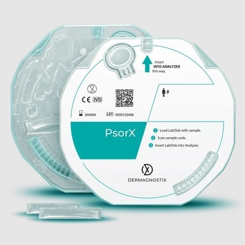 Testkit für dermatologische Infektionen - PsorX-LabDisk - Dermagnostix GmbH - für Kliniken / Labor / molekular