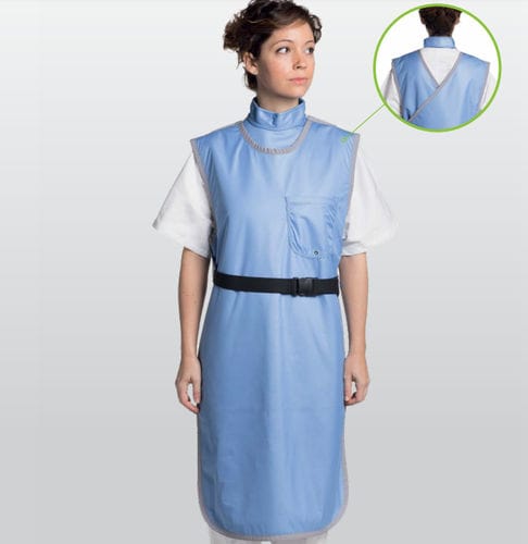Röntgenschürze für die Zahnmedizin / Frontschutz - X-versus - Technotex Quality Fabrics SLU - Rückenschutz / Seitenschutz / 0.25 mm