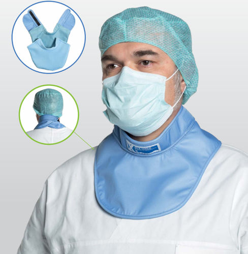 Schilddrüsen-Röntgenkragen - X-Versus - Technotex Quality Fabrics SLU - Frontschutz / 0.35 mm