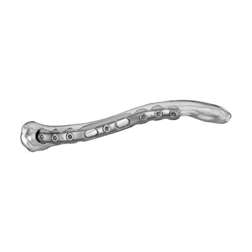 Kompressionsplatte für Schlüsselbein - 0015 series - Aplus Biotechnology - medial / mit Verriegelung / Titan