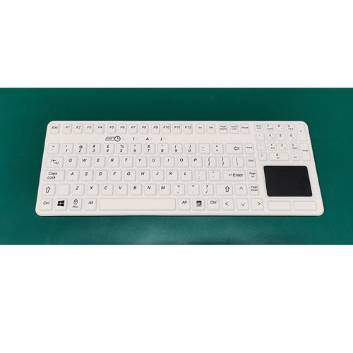 Medizinische Tastatur / Touchpad - K10 - Guangzhou GT-Interaction Technology Co., Ltd - Silikon / USB / antibakteriell