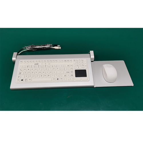 Medizinische Tastatur / Touchpad - E600 - Guangzhou GT-Interaction Technology Co., Ltd - Aluminium / desinfizierbar / antibakteriell
