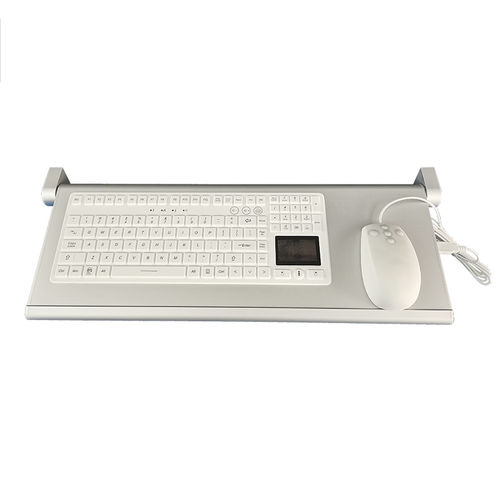 Medizinische Tastatur / Touchpad - B520 - Guangzhou GT-Interaction Technology Co., Ltd - Aluminium / desinfizierbar / antibakteriell