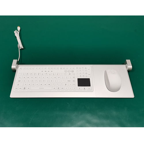 Medizinische Tastatur / Touchpad - T550 - Guangzhou GT-Interaction Technology Co., Ltd - Aluminium / desinfizierbar / antibakteriell