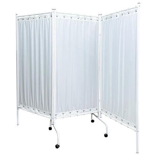 Medizinischer Bettschirm auf Rollen - THREE-SHP-3 - Zapovit - 3 Flügel / für Krankenhauszimmer