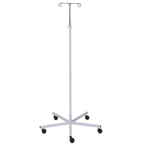 Infusionsständer auf Rollen - SHDV-5 - Zapovit - 2 Haken / Edelstahl