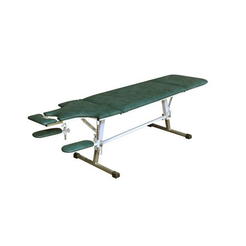 Mechanischer Massageliege - M-4 - Zapovit - tragbar / mit Kopfstütze / mit Armstütze