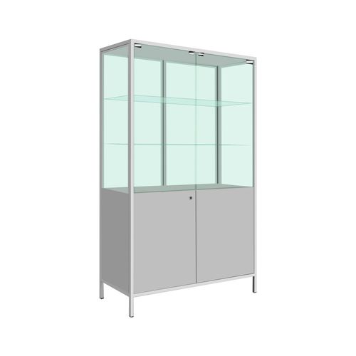 Garderobe mit Tür - SHM-2C - Zapovit - mit Regal / Metall / mit 4 Türen