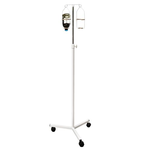 Infusionsständer auf Rollen - SHDV-E - Zapovit - 2 Haken / teleskopisch / Infusionspumpenhalter