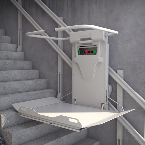 Rollstuhl-Plattformlift - GRB 60 - BARDUVA - für Treppen