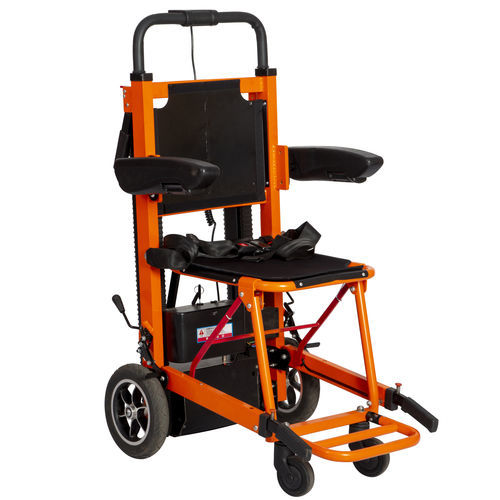 Elektrischer Transportstuhl - YC-A8 - Suzhou Tingeer Import and Export Co., Ltd. - mit Treppensteighilfe / für den Innenraum / für Außenbereich