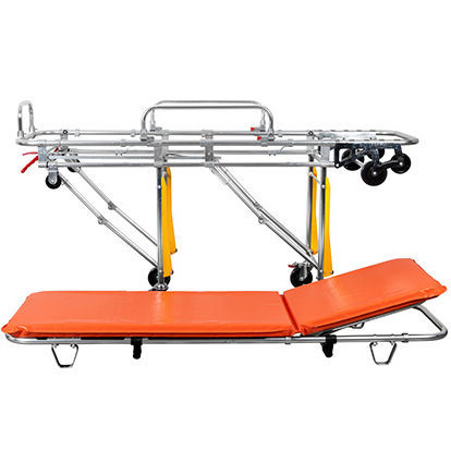 Fahrtrage für Krankenwagen - YC-B2-1 - Suzhou Tingeer Import and Export Co., Ltd. - manuell / höhenverstellbar / mit verstellbarer Rückenlehne