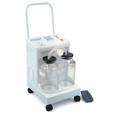 Medizinischer Wagen - AVI-034 - Avishkhar International - für Absauganlagen / Kunststoff / elektrisch
