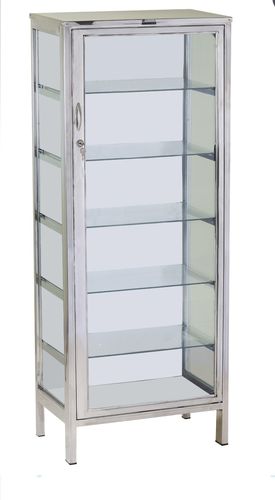 Schrank für Instrumente - AVI-125 - Avishkhar International - mit Regal / mit Tür / Edelstahl