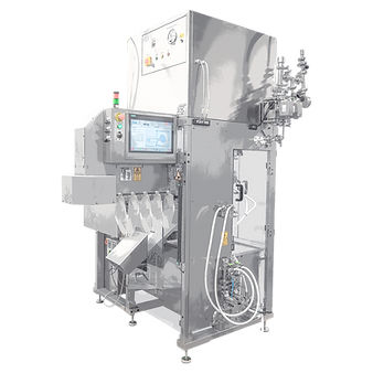 Füll- und Versiegelsystem / für die Pharmaindustrie - BFR 018 - PLÜMAT Maschinenbau Vertriebs-GmbH - automatisch / drehbar