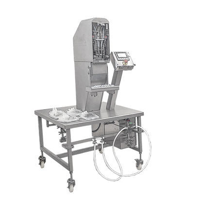 Füll- und Versiegelsystem / für die Pharmaindustrie - BFM 007 - SFC - PLÜMAT Maschinenbau Vertriebs-GmbH - halbautomatisch