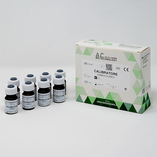 Reagenzkit / als Lösung - CC401 - DELTA CHEMIE BIOTECHNOLOGY - klinische Chemie / Kalibrierung / gefriergetrocknet