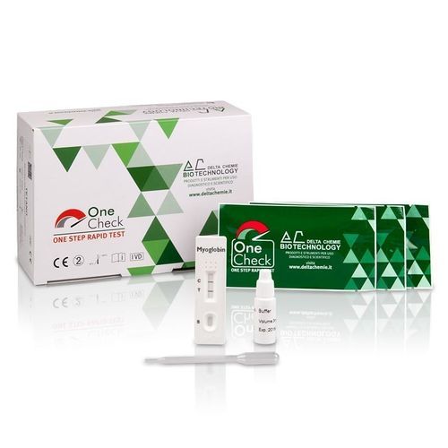 Schnelltest für kardiovaskuläre Erkrankungen - TR163 - DELTA CHEMIE BIOTECHNOLOGY - Myoglobin / Serum / Plasma