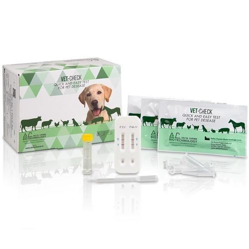 Testkit für Katzenleukämie - VR005 - DELTA CHEMIE BIOTECHNOLOGY - für Veterinärmedizin / FIV / FeLV